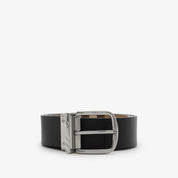Cintura BURBERRY reversibile con fibbia Check