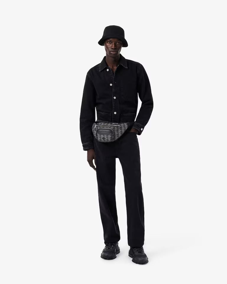 Marsupio da uomo in canvas con monogramma The Blend LACOSTE