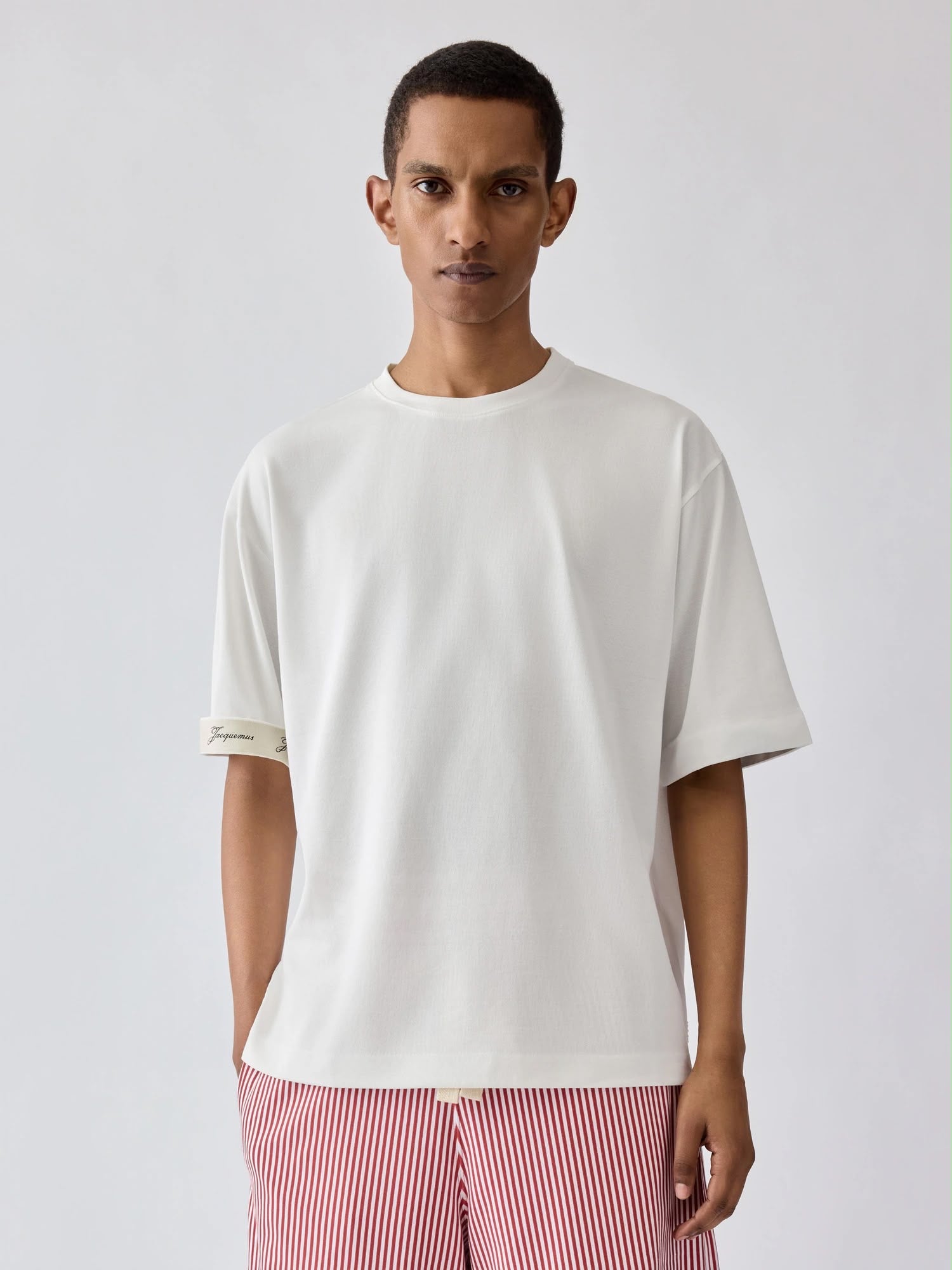 T-SHIRT ROUND CARRE JACQUEMUS