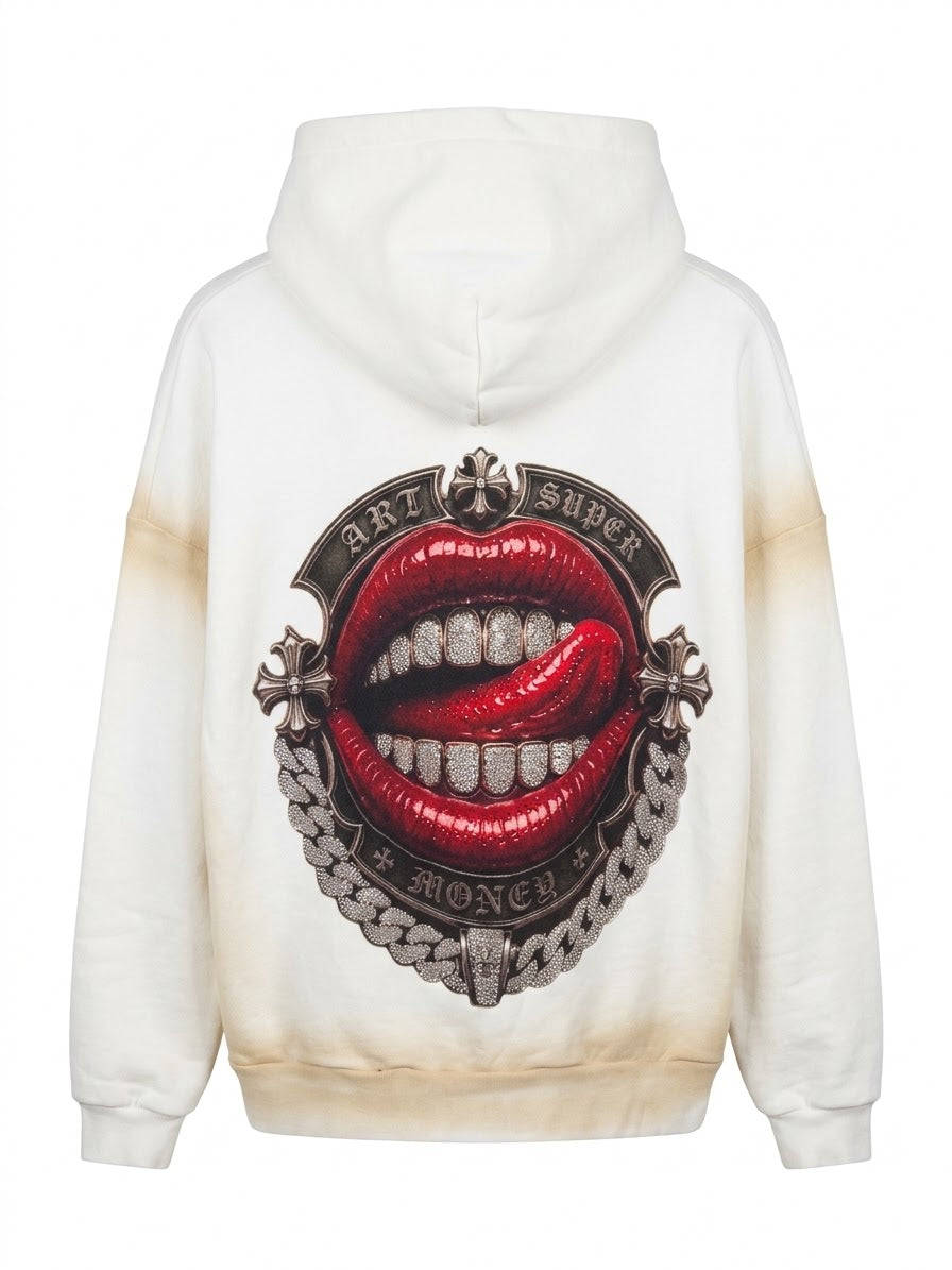 FELPA T-BAR ZIP HOODIE ARTSUPERMONEY