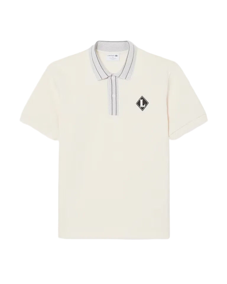 Polo realizzata in Francia classic fit con stemma LA COSTE