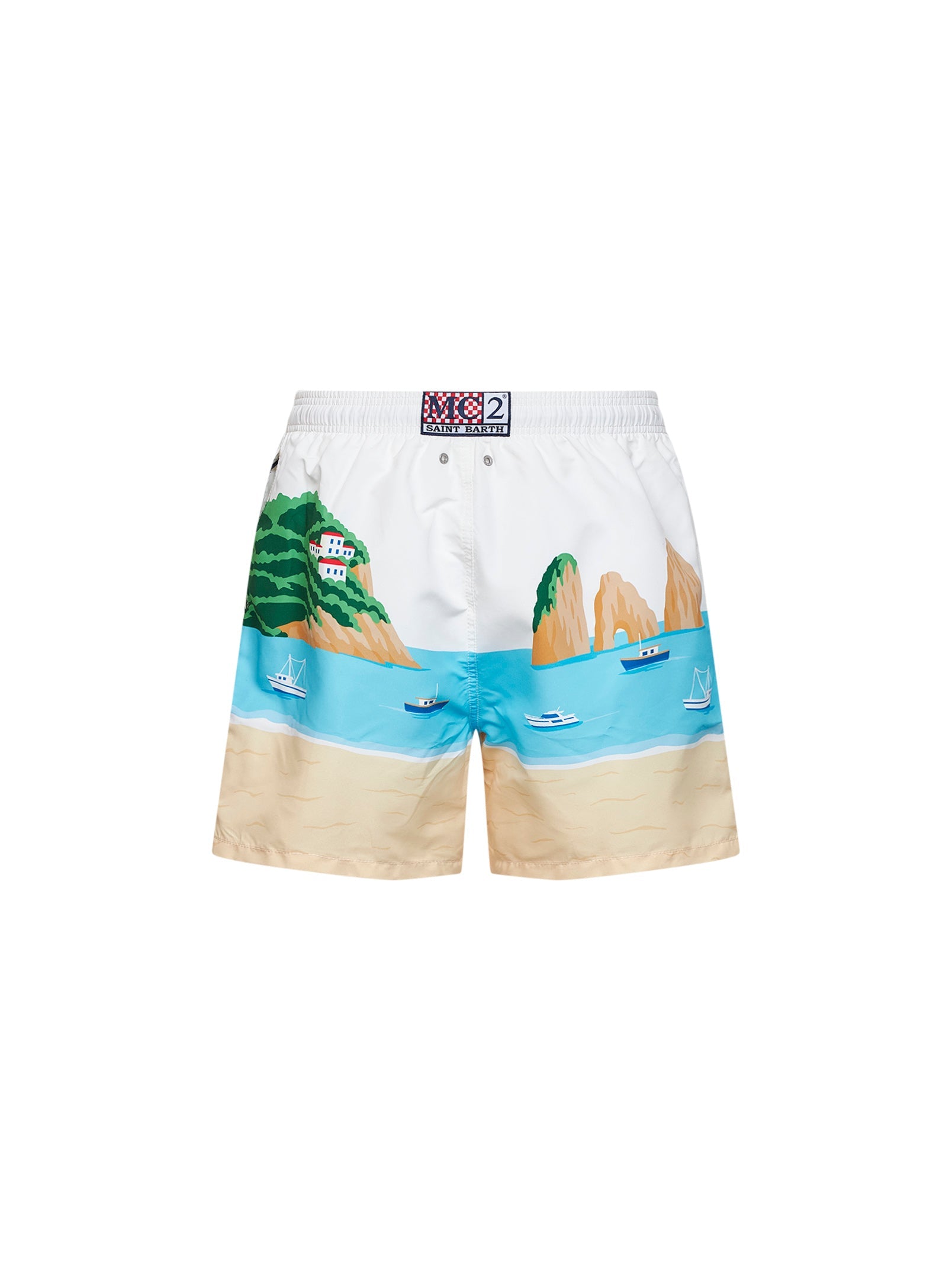COSTUME GUSTAVIA CON STAMPA PIAZZATA CAPRI MULTICOLORE