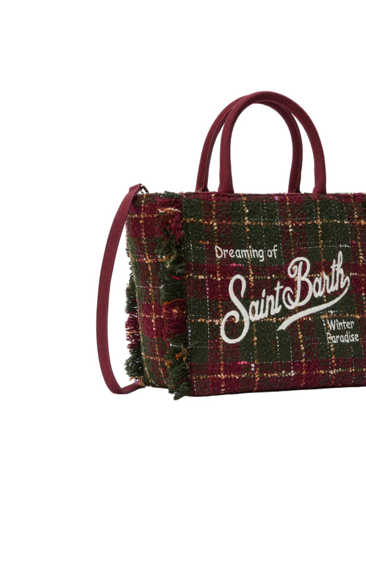 Vanity mini tweed bordeaux