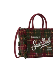 Vanity mini tweed bordeaux