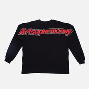 FELPA LONGSLEEVE WAFFLE CIRCLE ARTSUPERMONEY