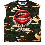 CANOTTA TEE SMANICATA GRILLZ ARTSUPERMONEY