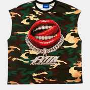 CANOTTA TEE SMANICATA GRILLZ ARTSUPERMONEY