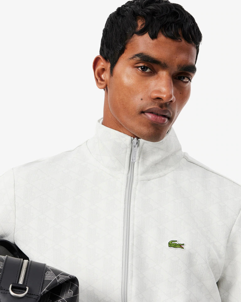 Giacca della tuta in jacquard con zip Paris LACOSTE