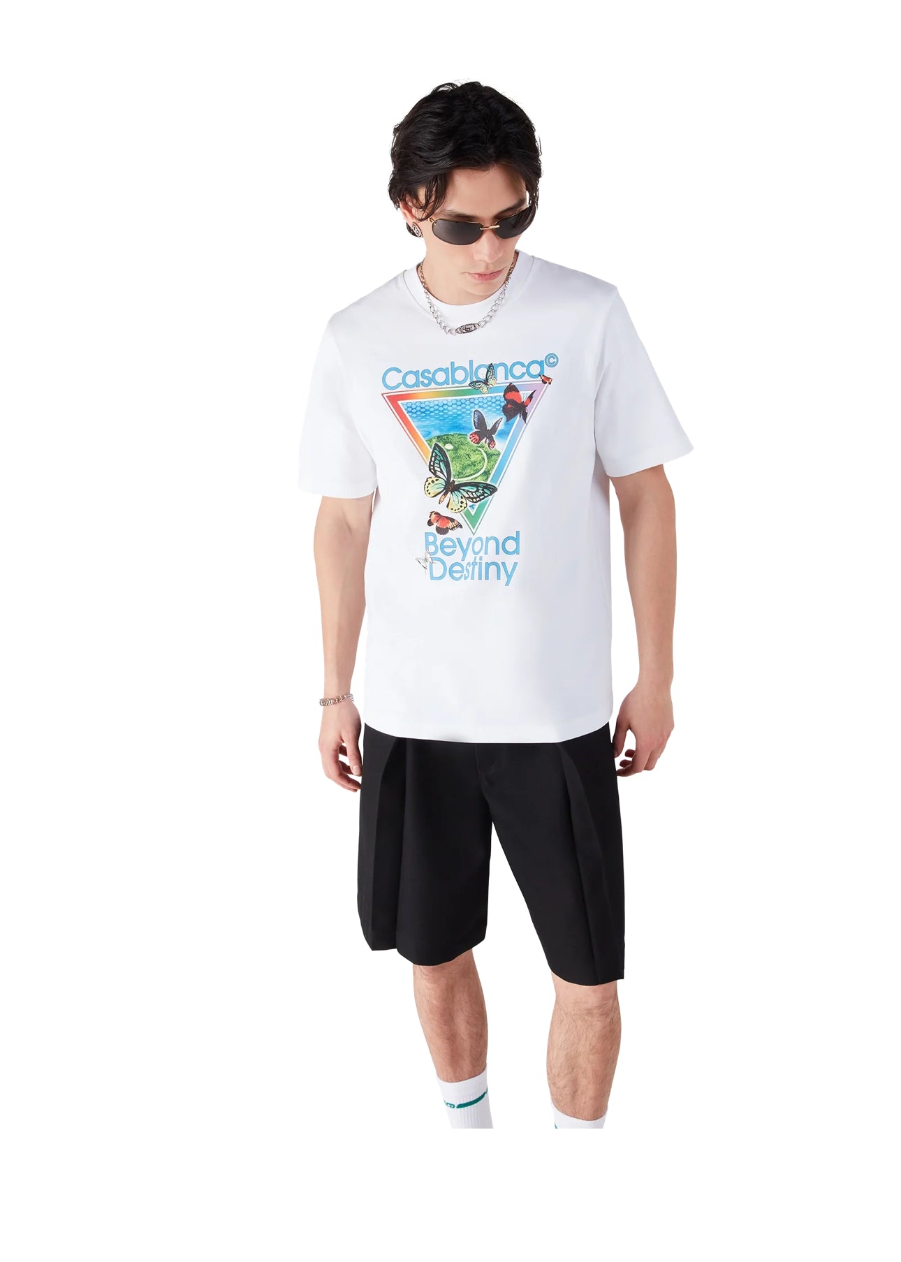 TENNIS CLUB BEYOND DESTINY SHORT SLEEVE T‑SHIRT Casablanca