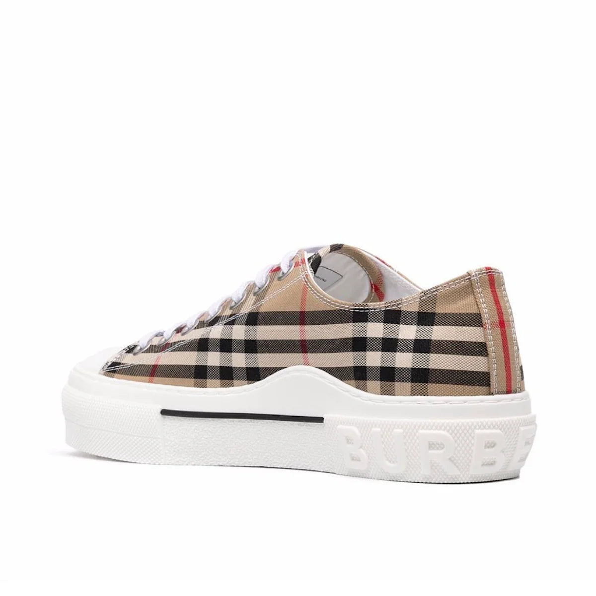 Scarpa BURBERRY in cotone Check