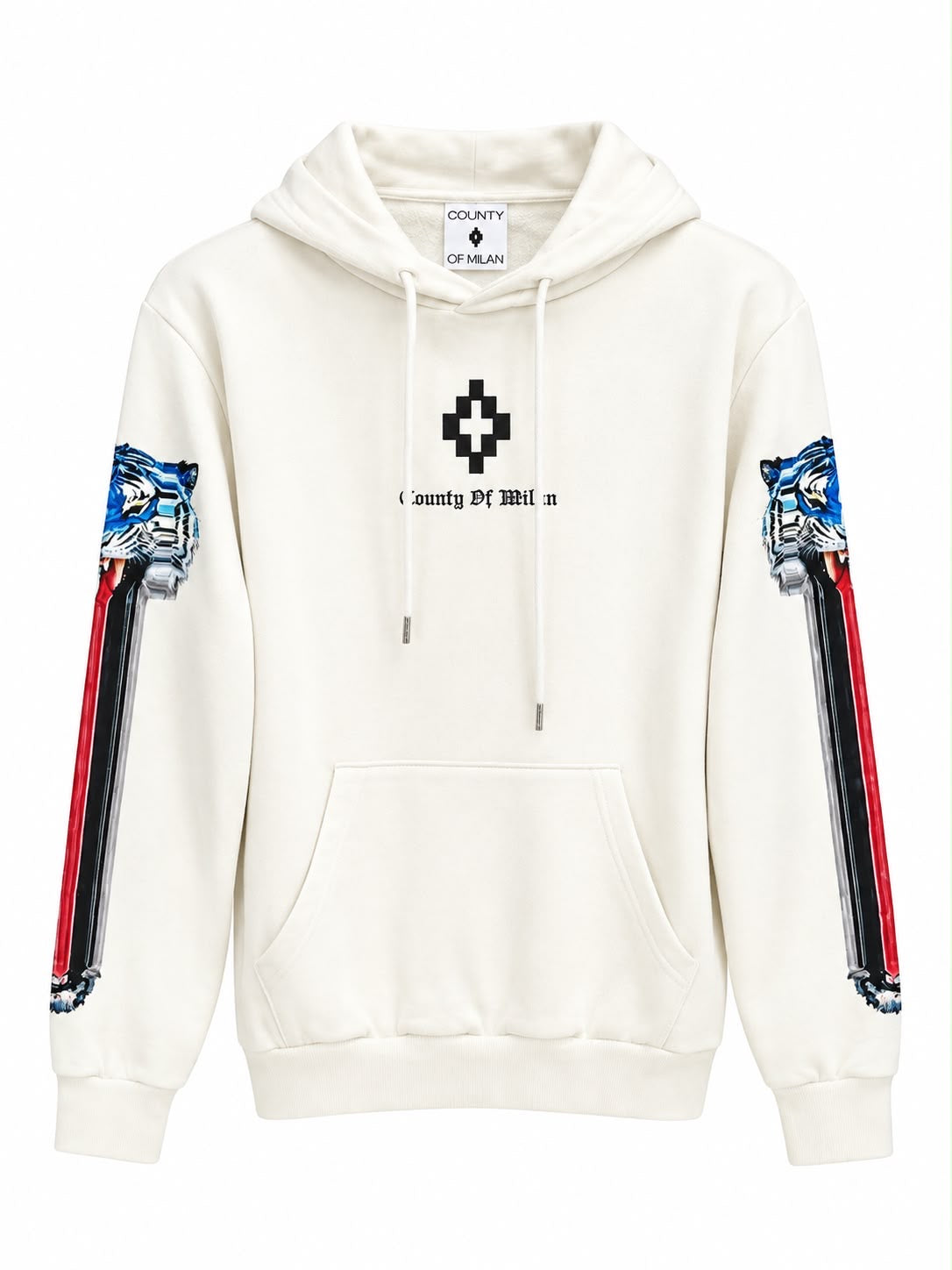 FELPA CAPPUCCIO MARCELO BURLON