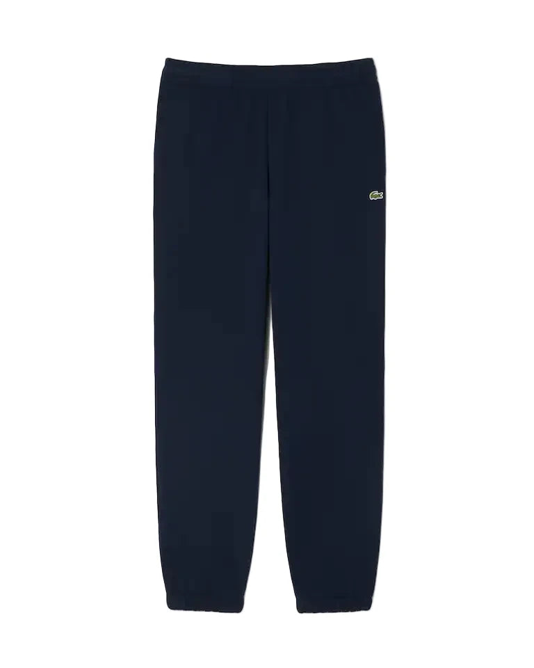 Pantaloni della tuta regular fit in tessuto felpato LACOSTE