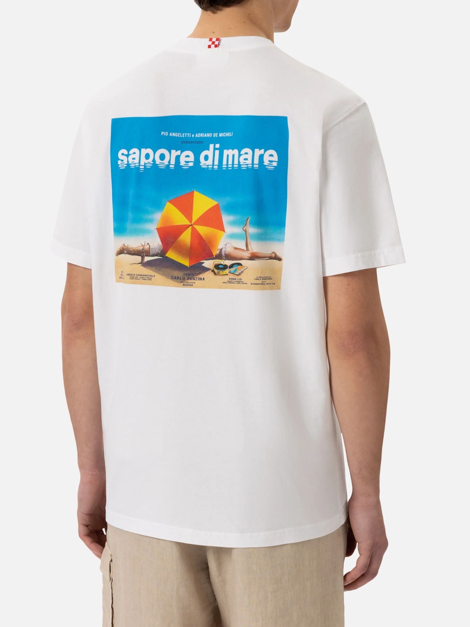 T-SHIRT MAN STAMPA LOGO FILM SAPORE DI MARE | SPECIAL EDITION.