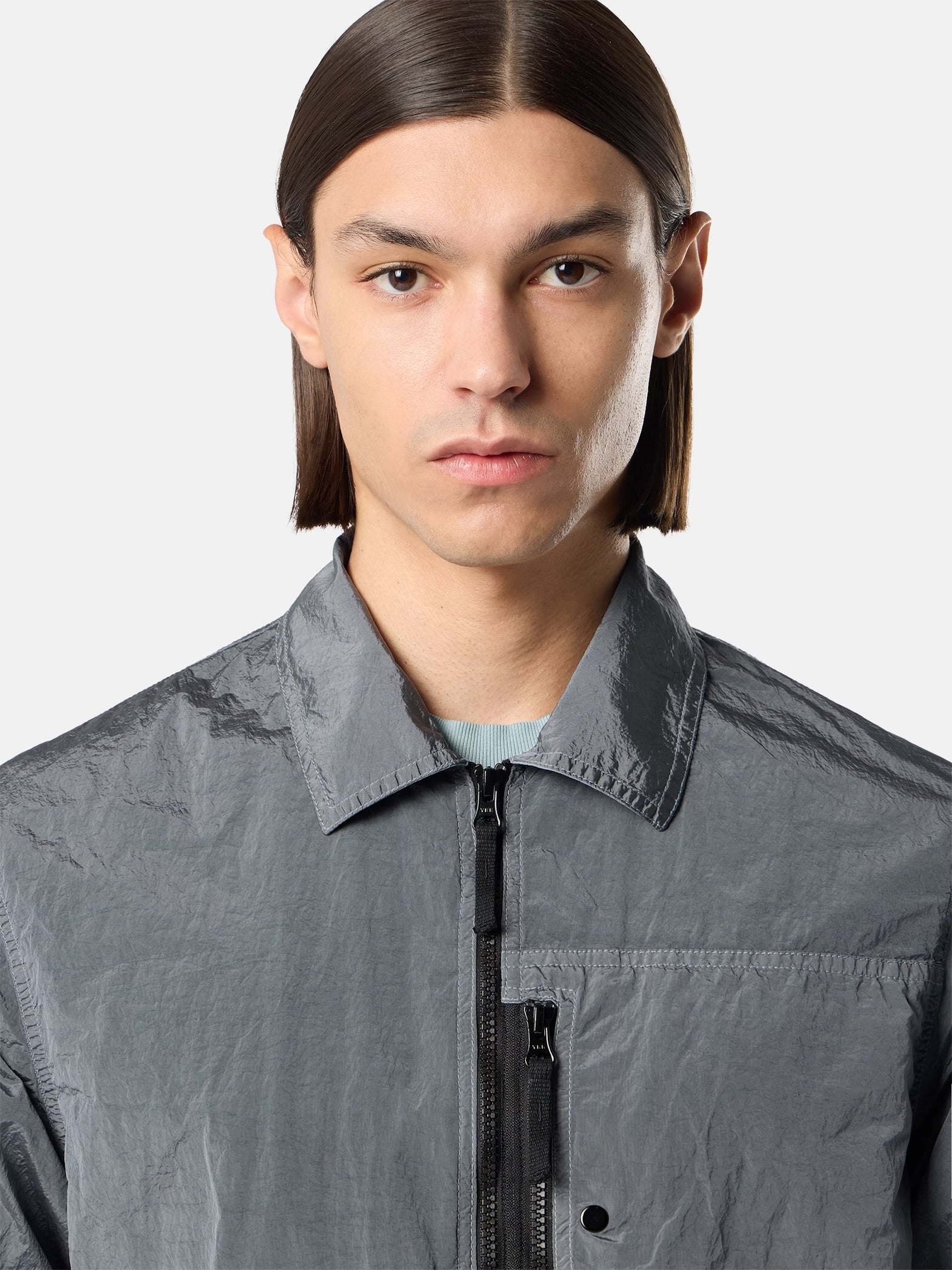 GIACCA NYLON METAL IN ECONYL STONE ISLAND