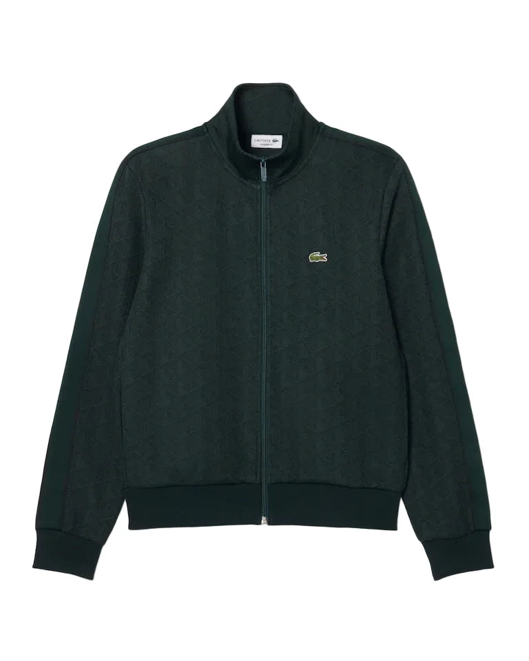 Giacca della tuta in jacquard con zip Paris LACOSTE