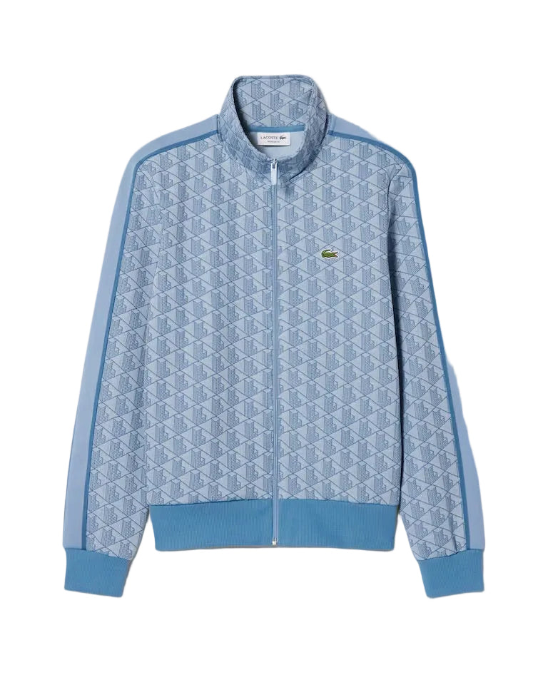 Giacca FELPA  della tuta in jacquard con zip Paris LACOSTE