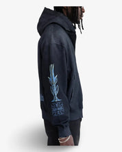 FELPA ZIP BLACK ISLAND