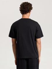 T-Shirt Con Logo A Timbro PALM ANGELS