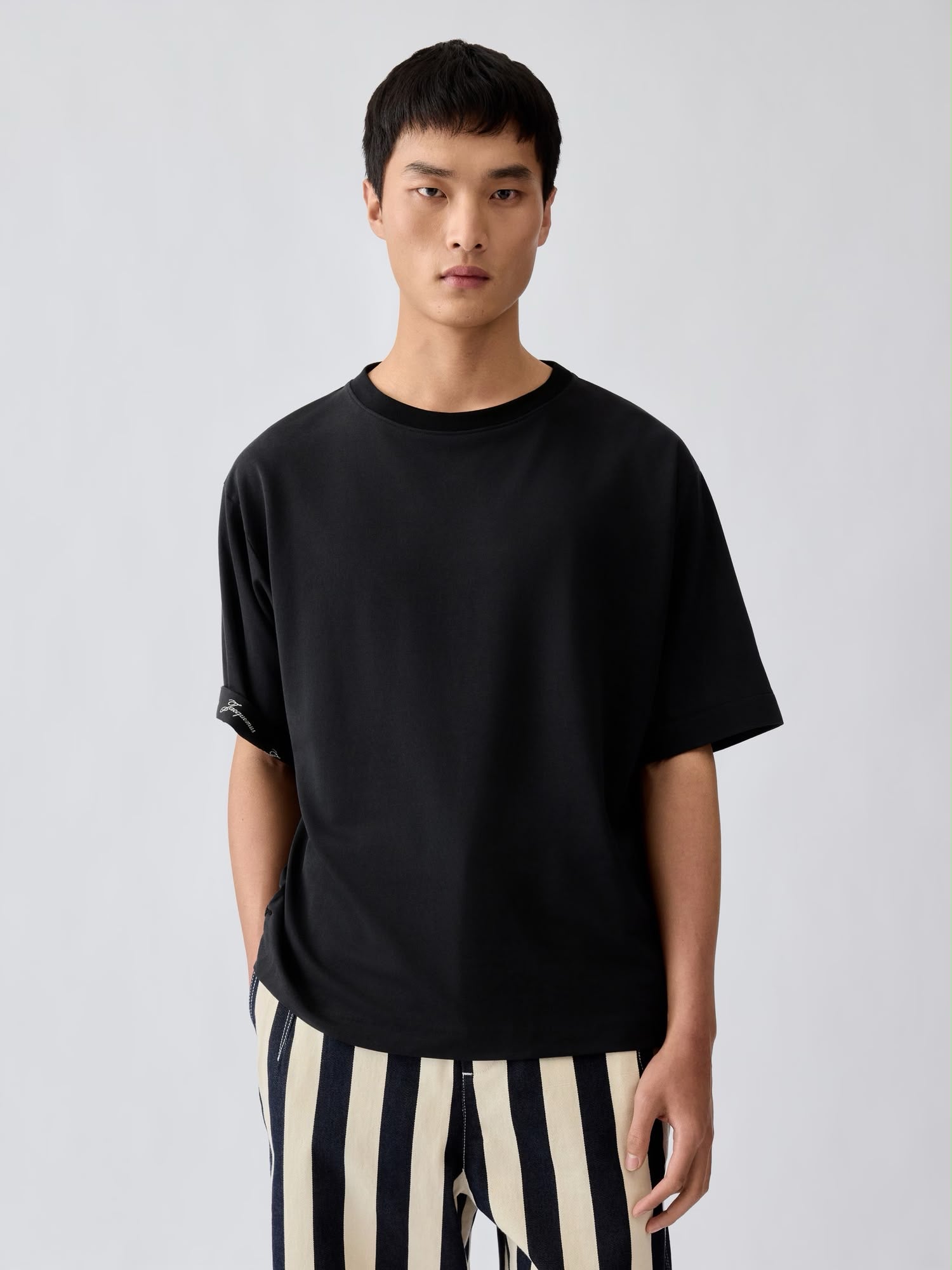 T-SHIRT ROUND CARRE JACQUEMUS
