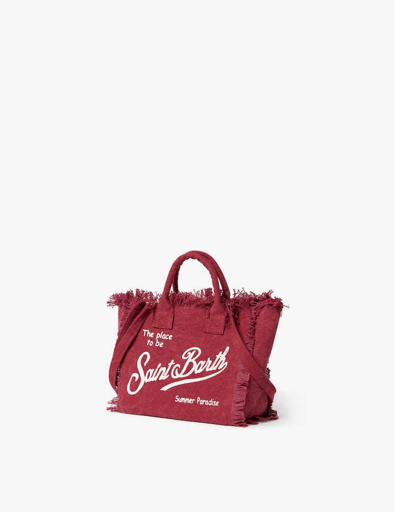 BORSA COLETTE IN CANVAS DI COTONE SAINT BARTH
