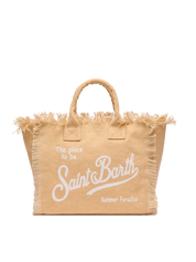BORSA COLETTE IN CANVAS DI COTONE SAINT BARTH