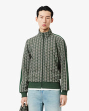 Giacca della tuta in jacquard con zip Paris LACOSTE
