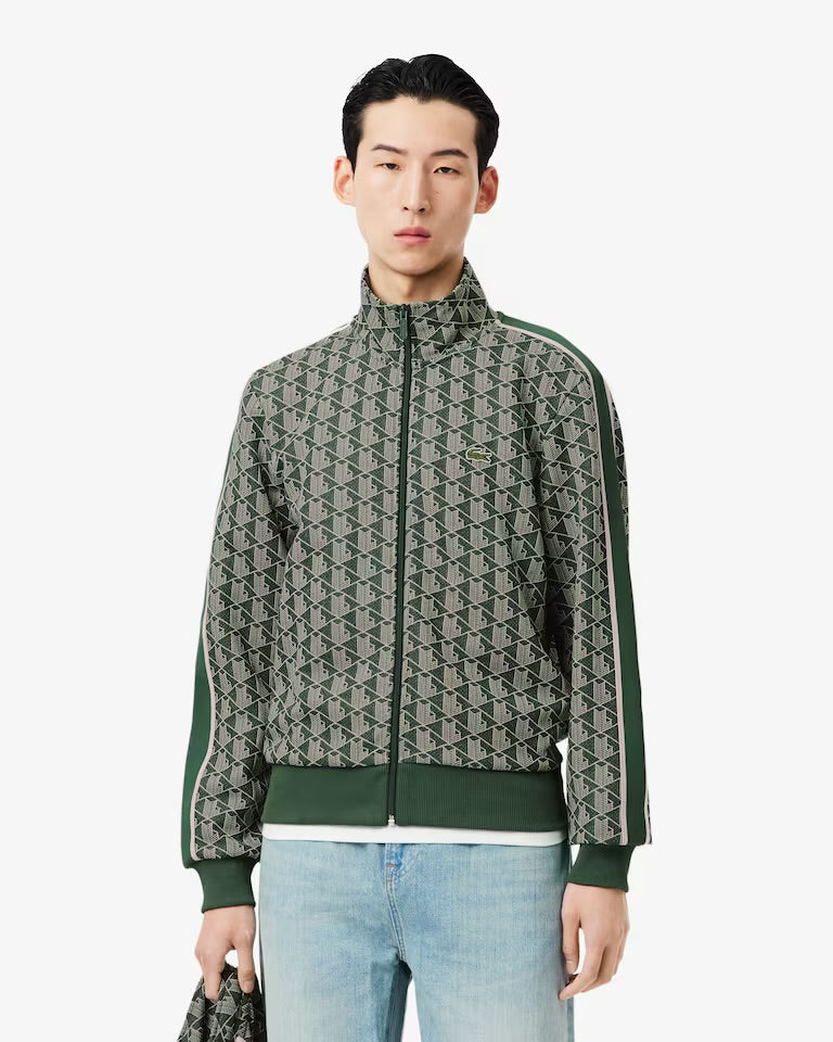 Giacca della tuta in jacquard con zip Paris LACOSTE