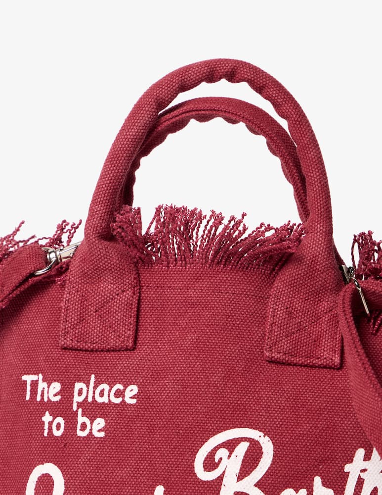 BORSA COLETTE IN CANVAS DI COTONE SAINT BARTH