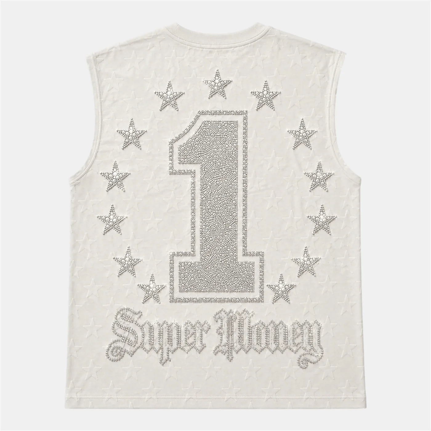 CANOTTA TEE SMANICATA GRILLZ WHITE LIPS ARTSUPERMONEY