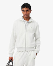 Giacca della tuta in jacquard con zip Paris LACOSTE