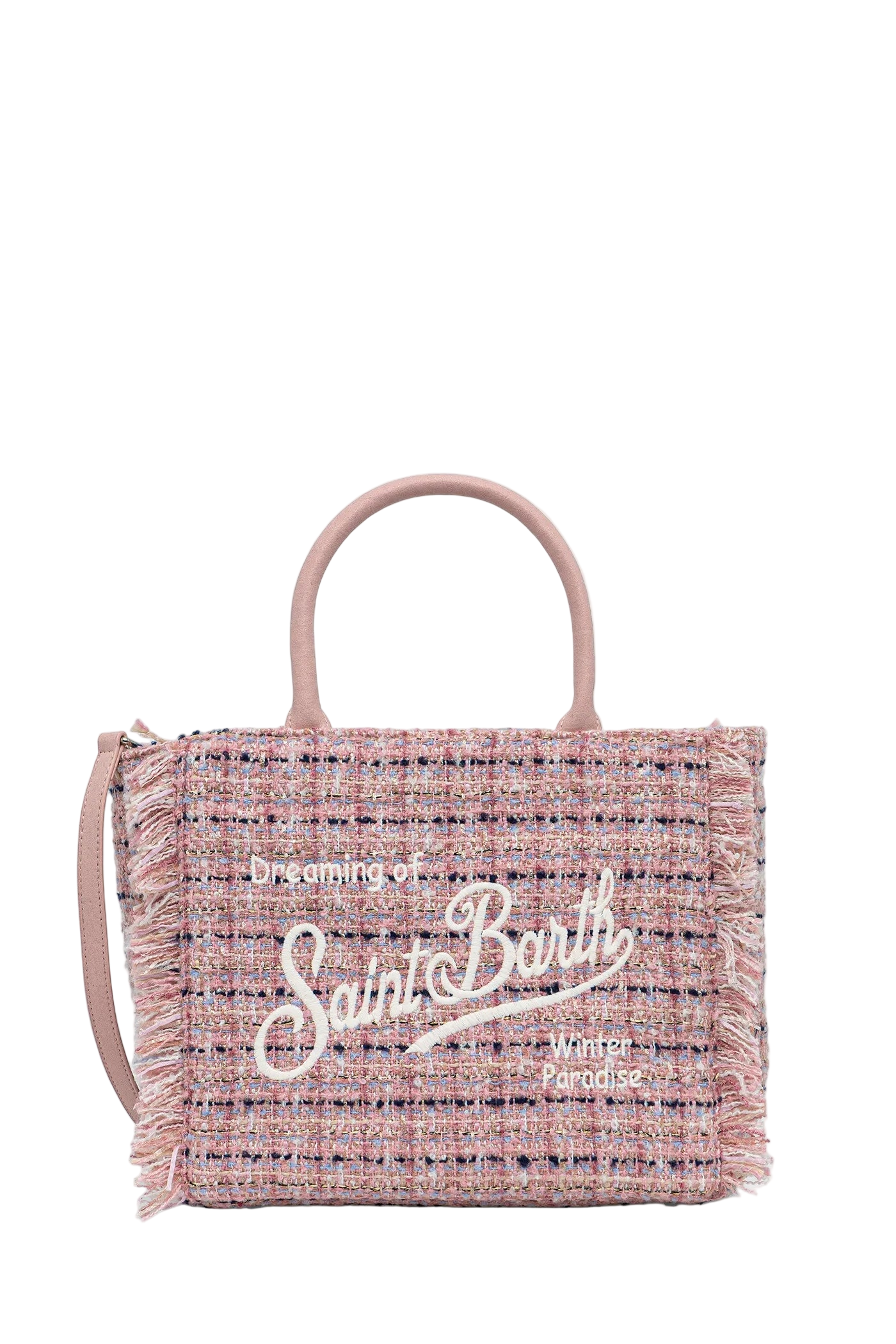 Colette tweed quadrati rosa