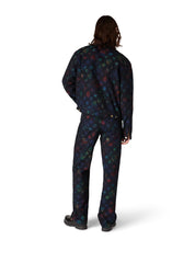 HEATMAP MONOGRAM DENIM JEANS CASABLANCA