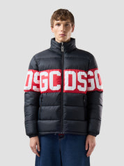 PIUMINO CON BAND LOGO GCDS