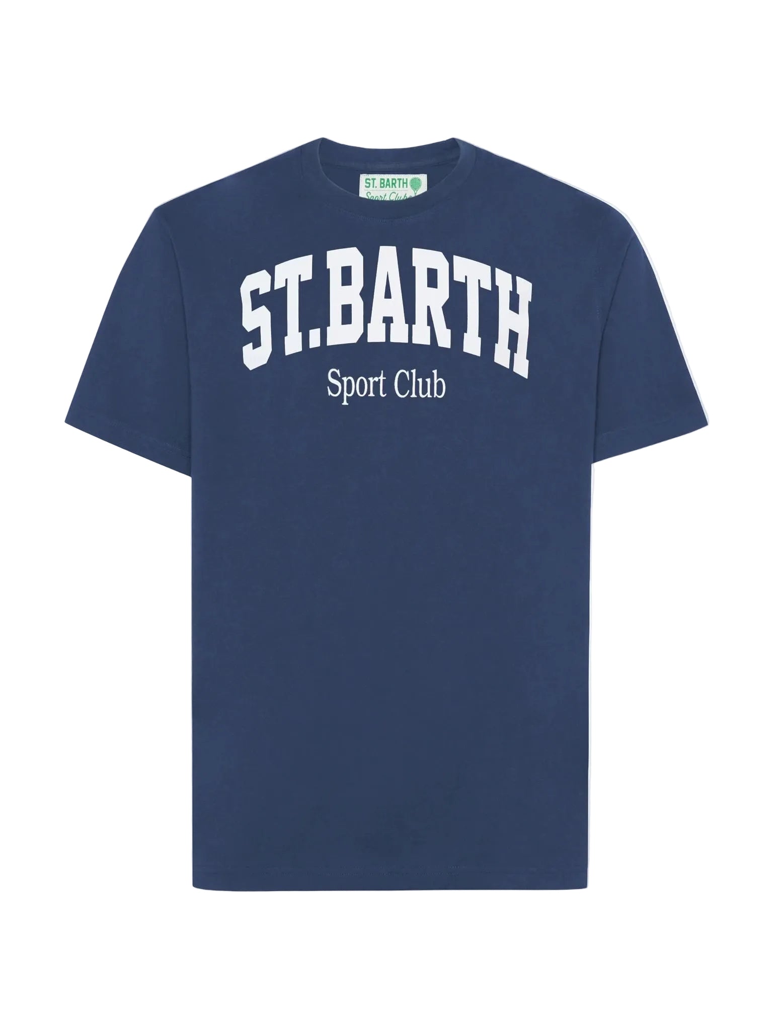 T-SHIRT IN COTONE INVERNALE ARNOTT CON STAMPA ST. BARTH SPORT CLUB