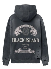 Felpa zip BLACK ISLAND