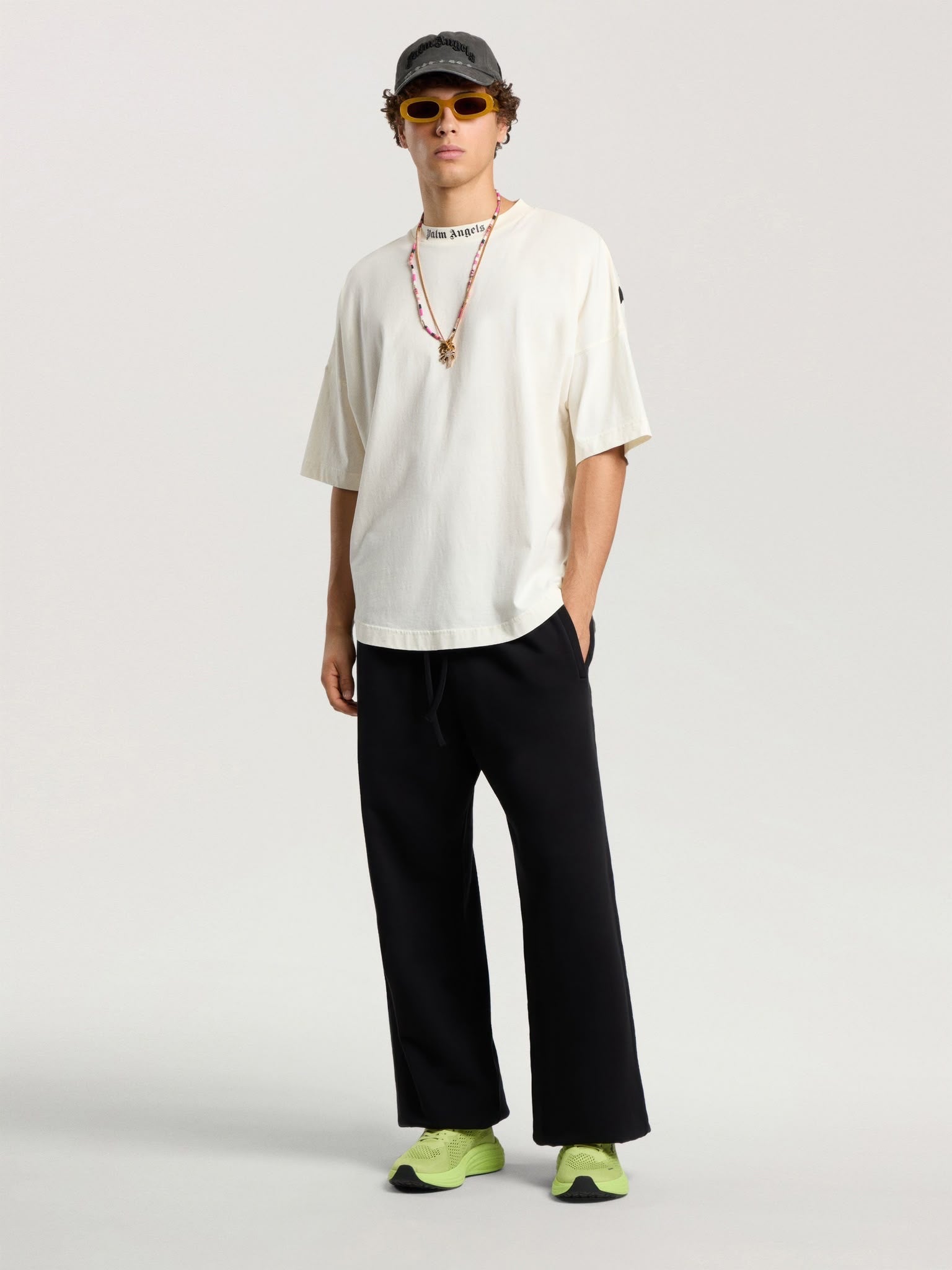 T-Shirt Oversize Con Logo Classico PALM ANGELS
