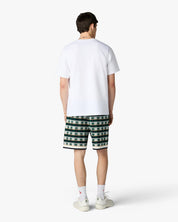 T-SHIRT A MANICHE CORTE WHITE TENNIS CLUB ICON PYRAMID ABDUCTION CASABLANCA