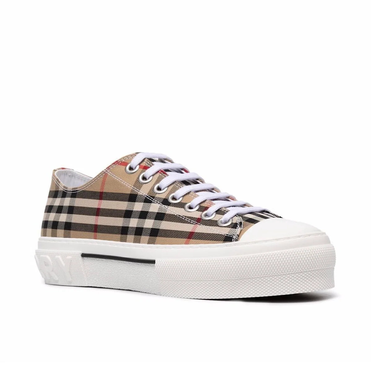 Scarpa BURBERRY in cotone Check