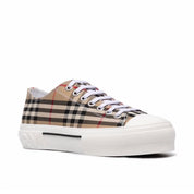 Scarpa BURBERRY in cotone Check