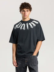 T-SHIRT Big Neck Logo Loose PALM ANGELS
