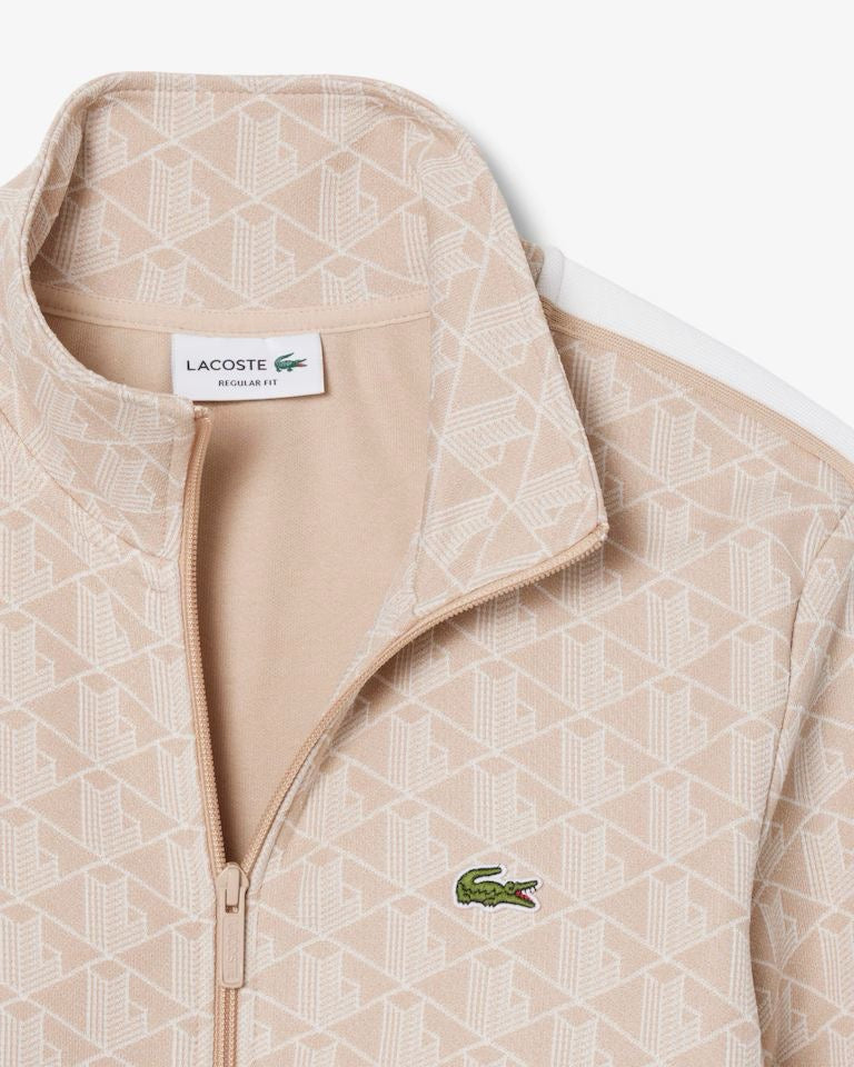 Giacca della tuta in jacquard con zip Paris LACOSTE