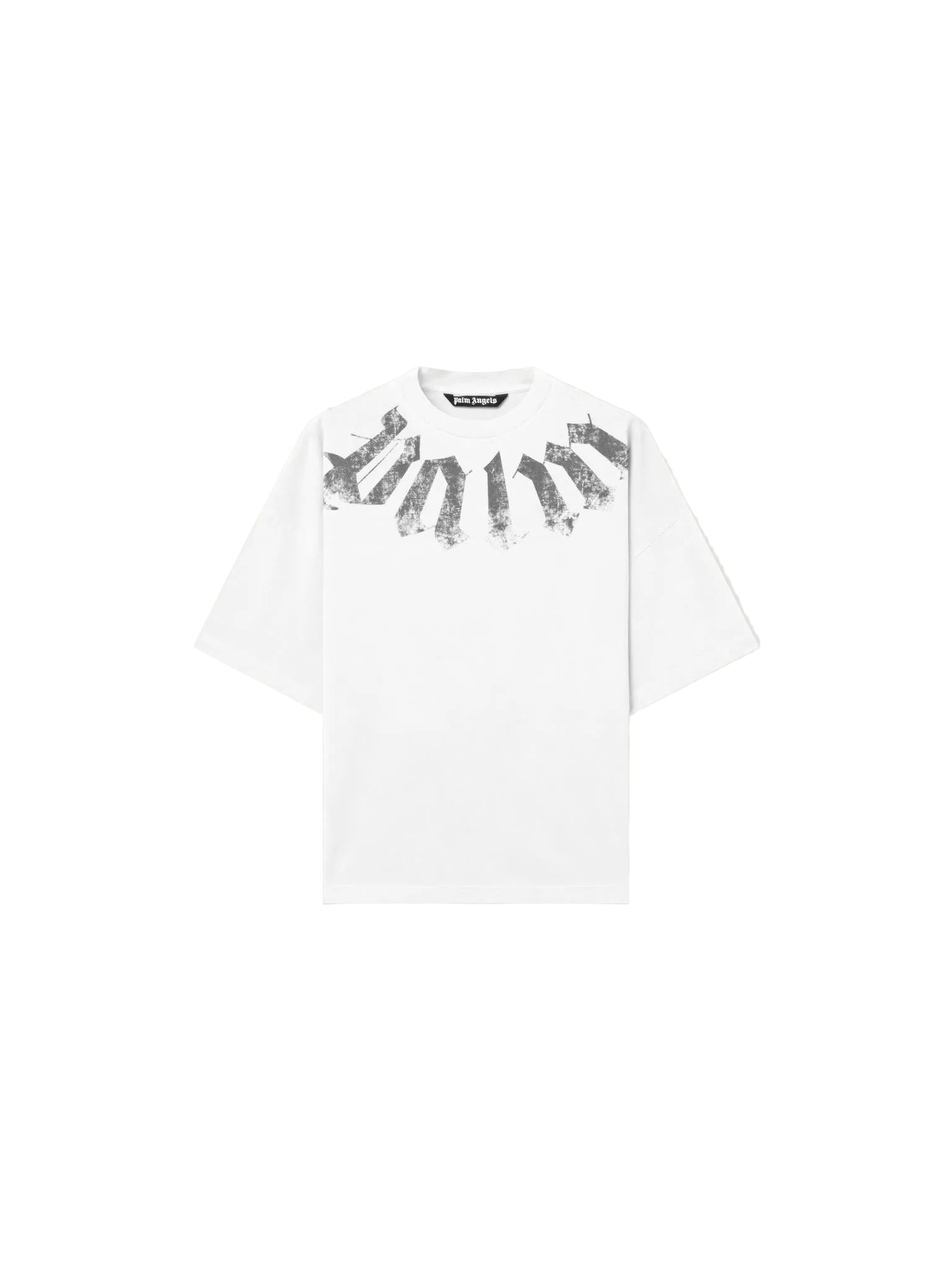 T-SHIRT Big Neck Logo Loose PALM ANGELS