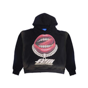 FELPA CAPPUCCIO GRILLZ BLACK VERSION HOODIE ARTSUPER MOMEY