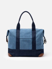 TRAVEL DUFFEL BAG IN DENIM SAINT BARTH
