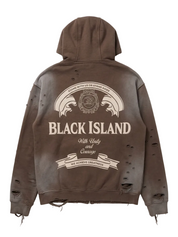 Felpa zip BLACK ISLAND