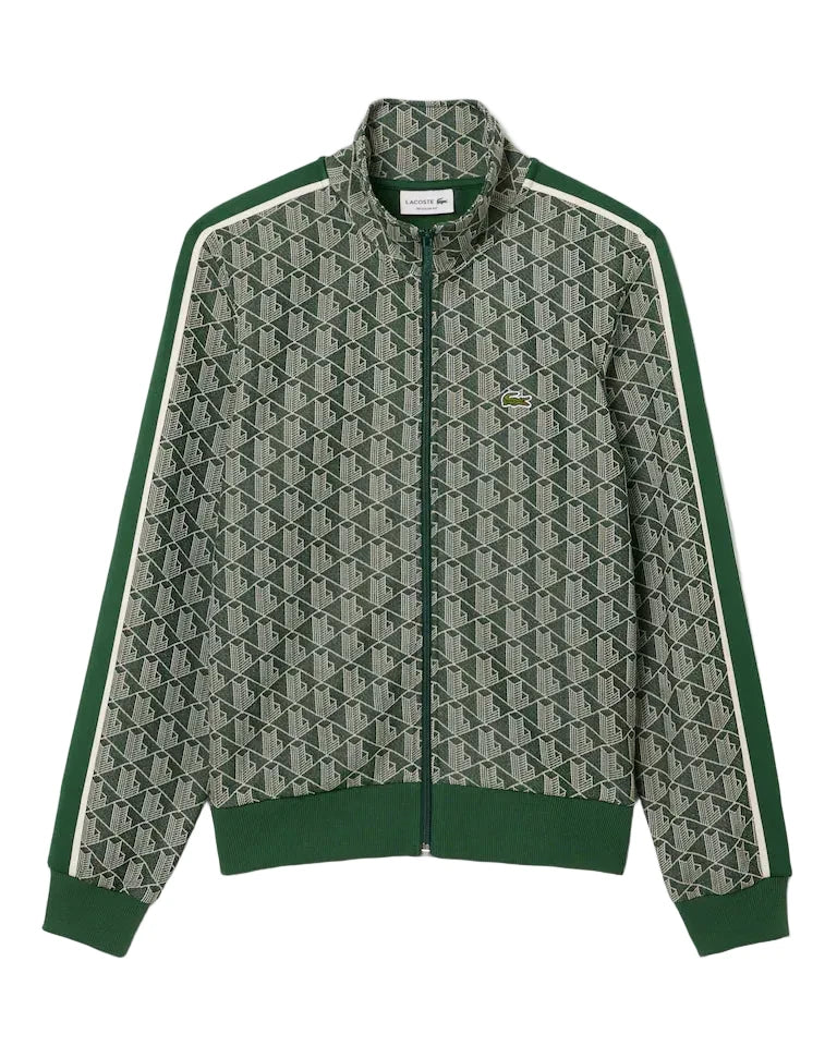 Giacca della tuta in jacquard con zip Paris LACOSTE