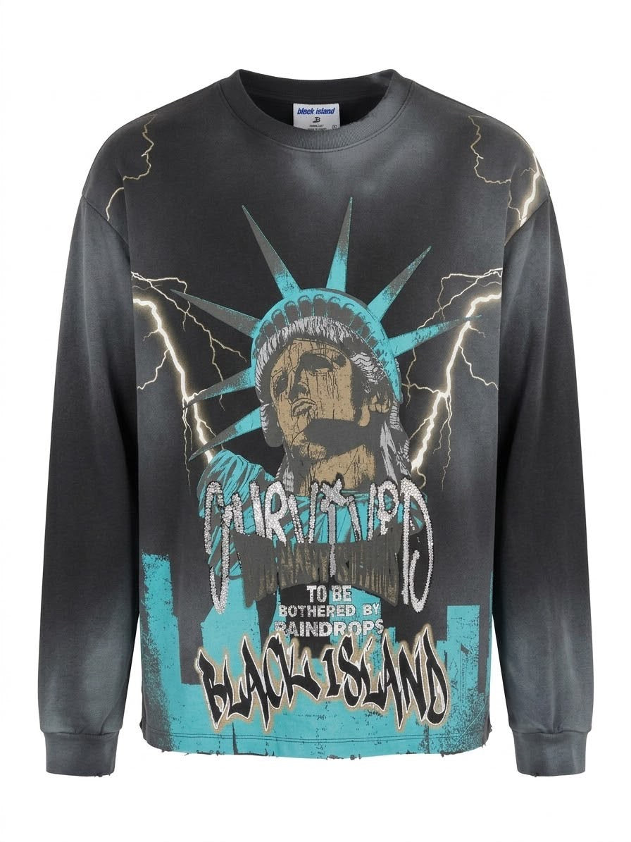 FELPA BLACK INSLAND