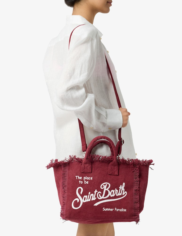 BORSA COLETTE IN CANVAS DI COTONE SAINT BARTH