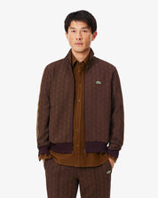 Giacca della tuta in jacquard con zip Paris LACOSTE