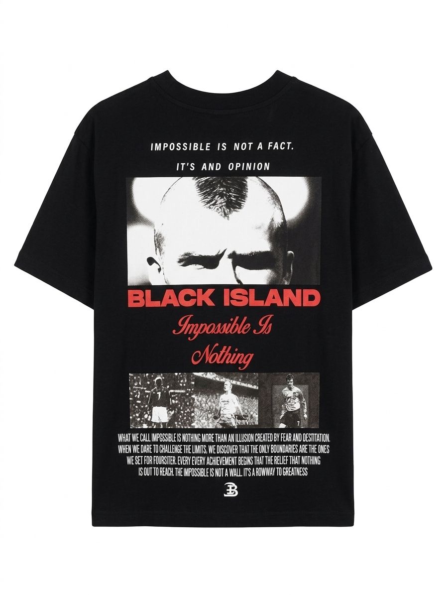 T-shirt BLACK ISLAND